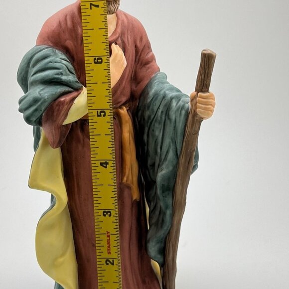 Kirkland Christmas Nativity Joseph with Staff Vintage Replacement #75177 - Picture 4 of 8